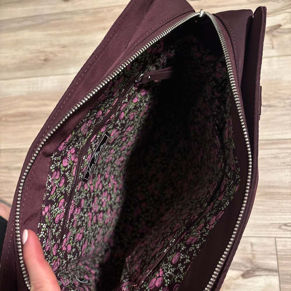 Vera Bradley Microfiber Quilted North South Tote Bag - Picture 4 of 5